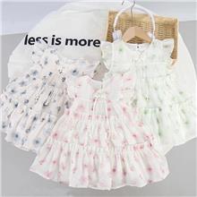 女小童  夏款短袖连衣裙适合1-4岁儿童 CY416